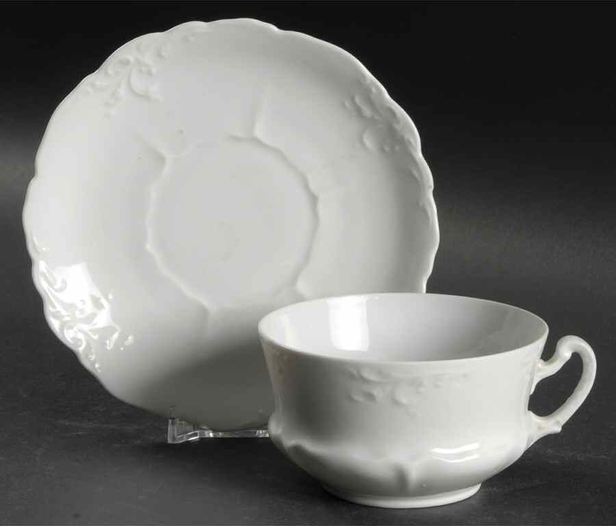 OSG53 Footed Cup & Saucer Set by Oscar & Edgar Gutherz-1