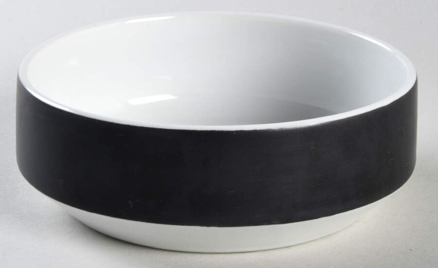 Contempo Frost Black Fruit/Dessert (Sauce) Bowl by Otagiri-1