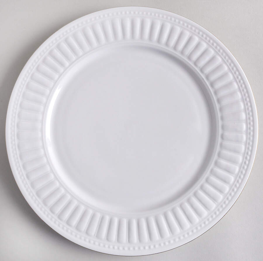 Athena Gold 12" Chop Plate (Round Platter) by Oneida-1