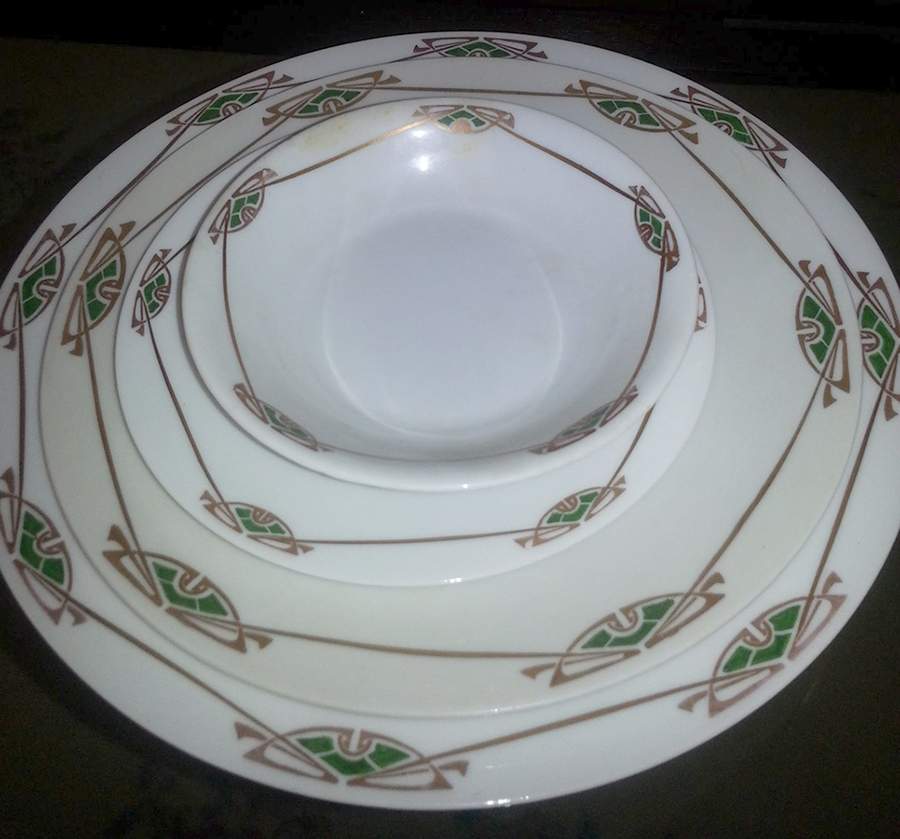 OHM19 Dinner Plate by Hermann Ohme-1