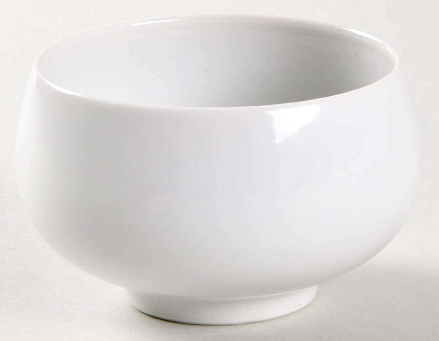 Contempo White Sugar Bowl No Lid by Otagiri-1