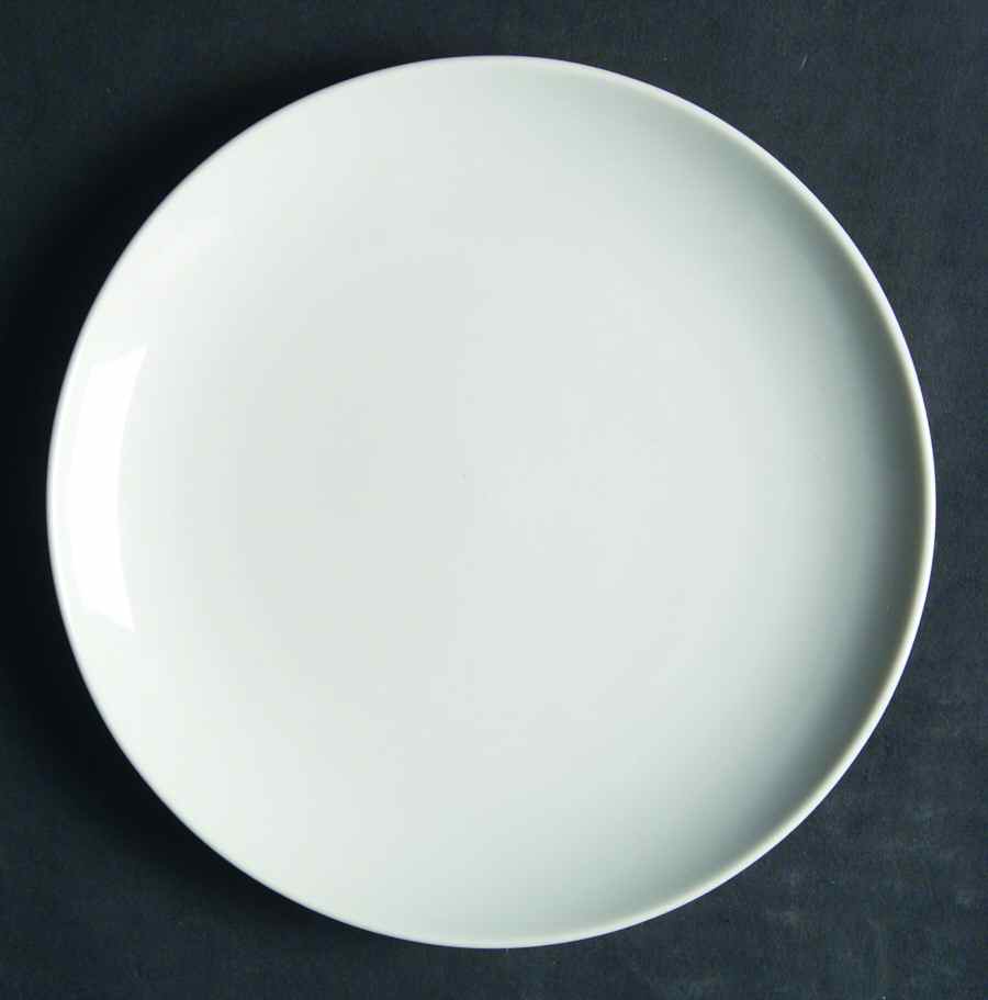 Contempo White Bread & Butter Plate by Otagiri-1