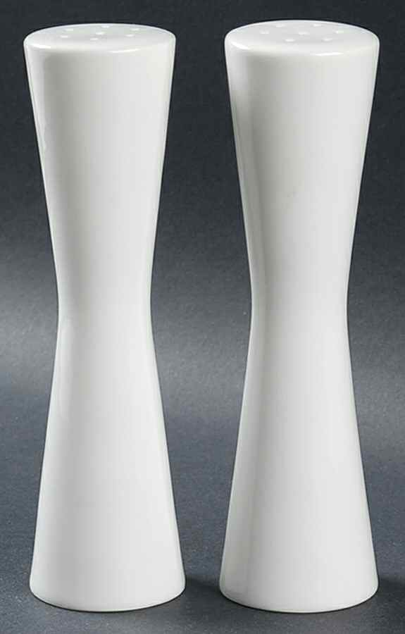 Contempo White Salt & Pepper Set by Otagiri-1