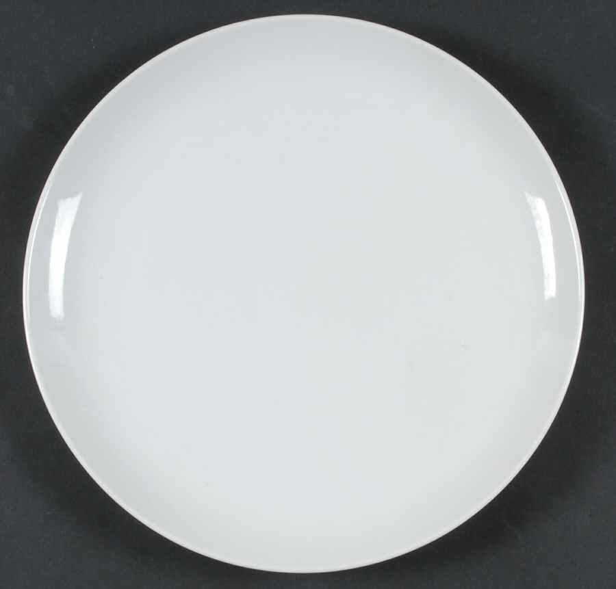 Contempo White 12" Chop Plate (Round Platter) by Otagiri-1