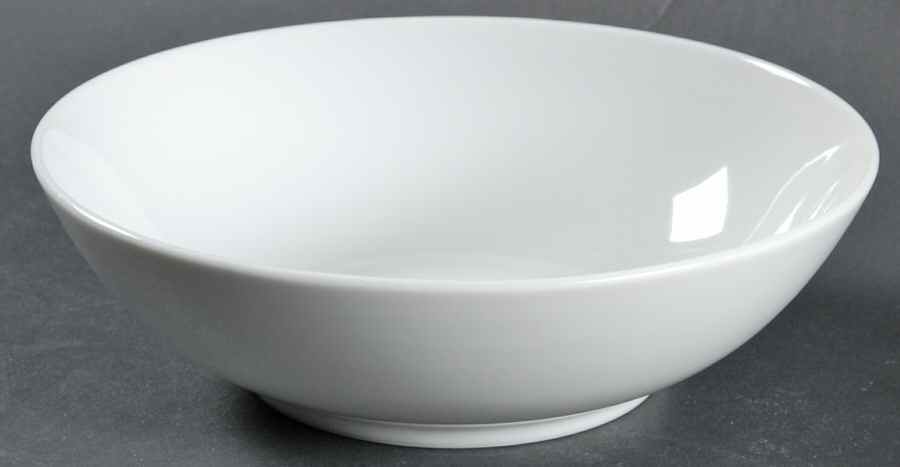 Contempo White Coupe Cereal Bowl by Otagiri-1