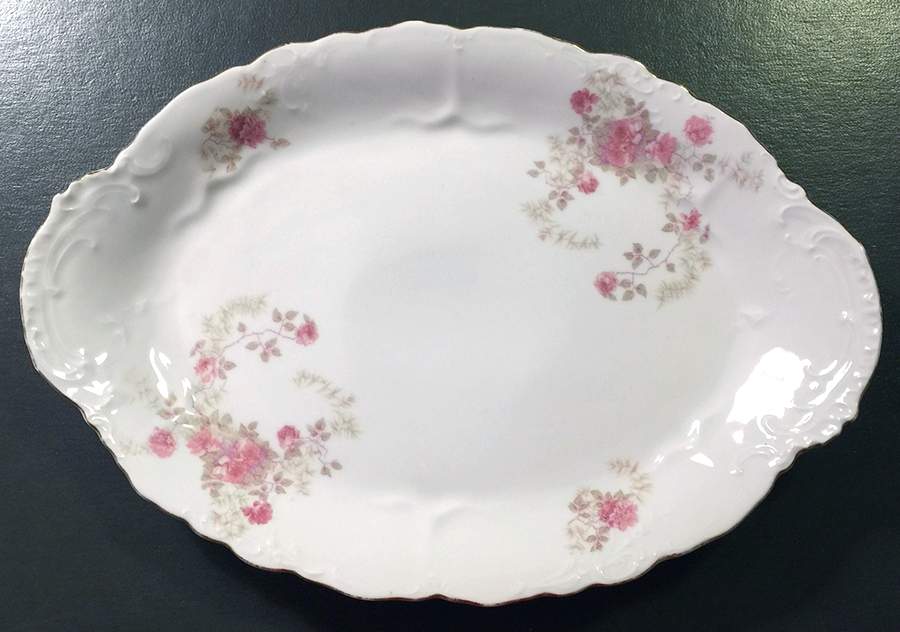 OSG79 13" Oval Serving Platter by Oscar & Edgar Gutherz-1