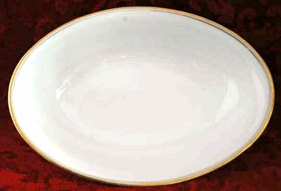 OSG84 10" Oval Vegetable Bowl by Oscar & Edgar Gutherz-1