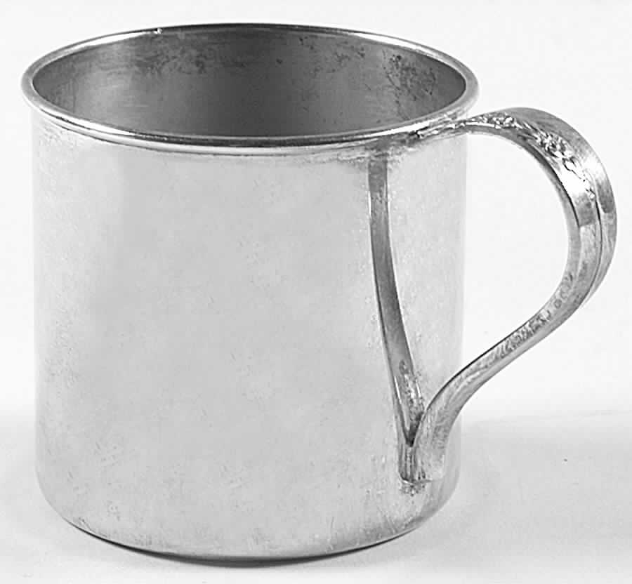Lilac Time (Silverplate, Hollowware) Silverplate Baby Cup by Oneida Silver-1