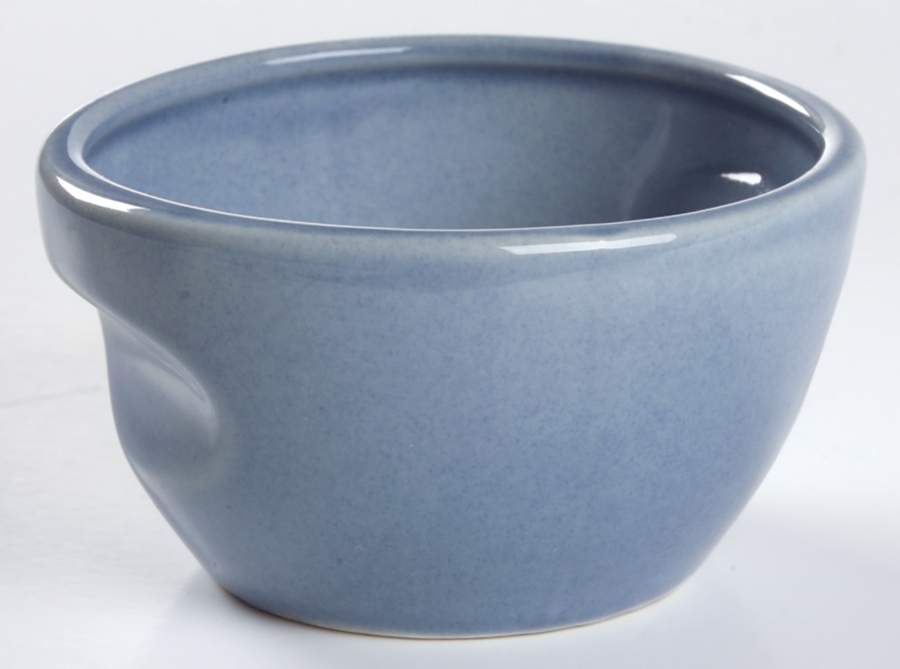 Russel Wright Manitoga Blue Family Size Open Sugar Bowl by Oneida-1