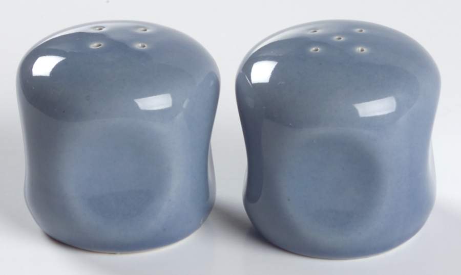 Russel Wright Manitoga Blue Salt & Pepper Set by Oneida-1