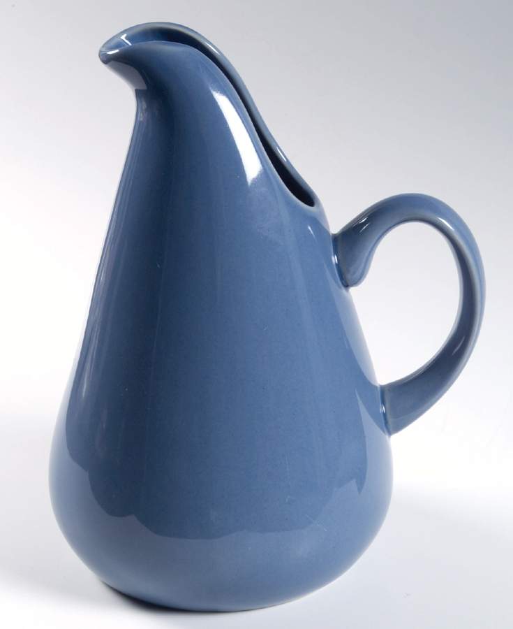 Russel Wright Manitoga Blue 90 Oz Pitcher by Oneida-1