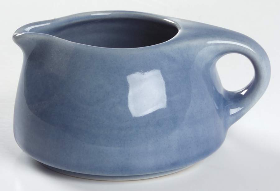 Russel Wright Manitoga Blue Family Size Creamer by Oneida-1