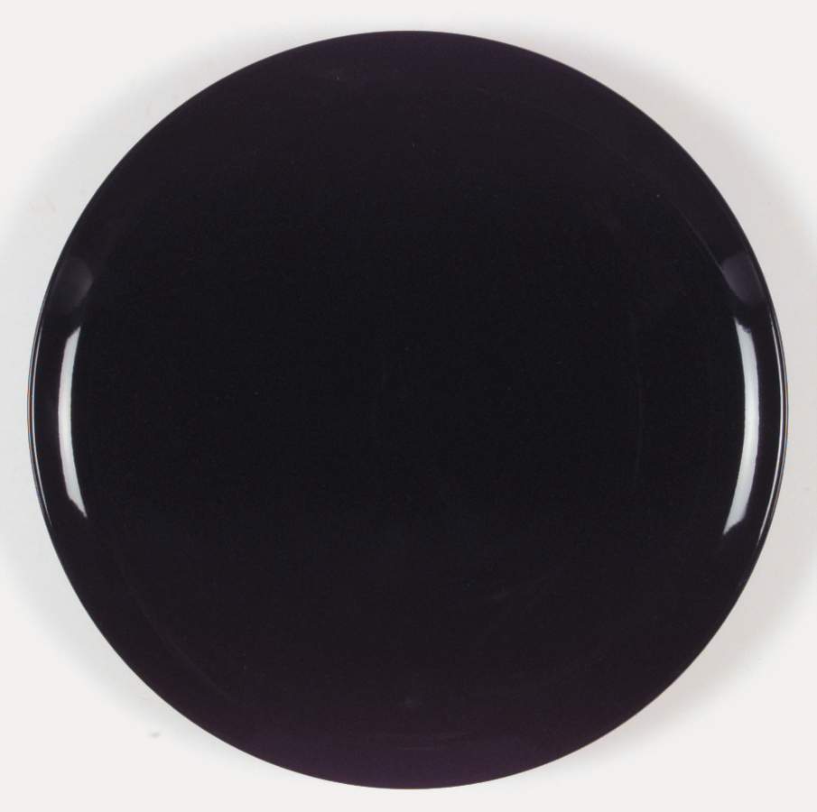 Russel Wright Black Pepper Dinner Plate by Oneida-1