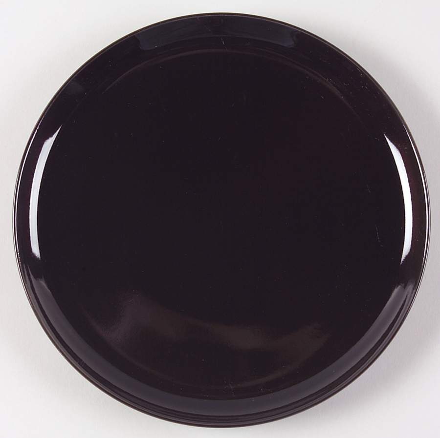 Russel Wright Black Pepper Salad Plate by Oneida-1