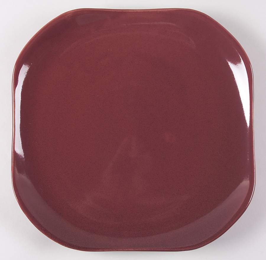 Russel Wright Bean Brown 13" Square Serving Platter by Oneida-1