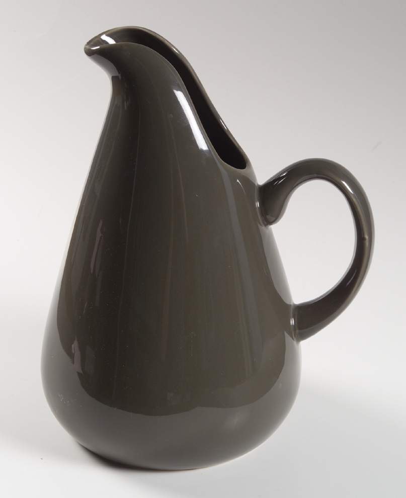 Russel Wright Charcoal Gray 90 Oz Pitcher by Oneida-1