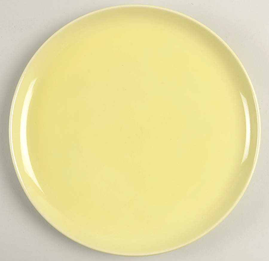 Russel Wright Lemon Yellow Salad Plate by Oneida-1