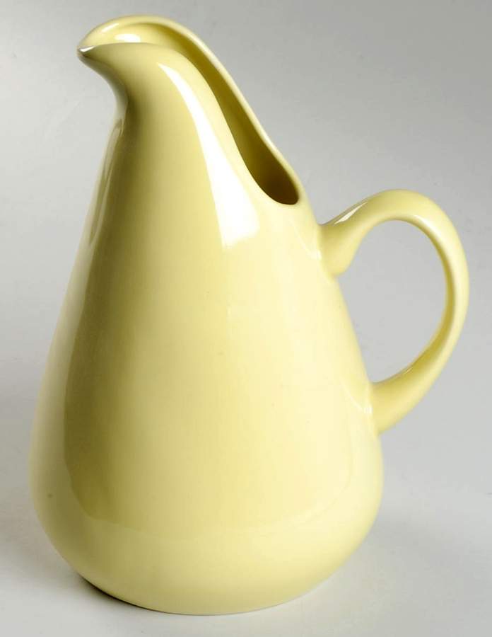 Russel Wright Lemon Yellow 90 Oz Pitcher by Oneida-1