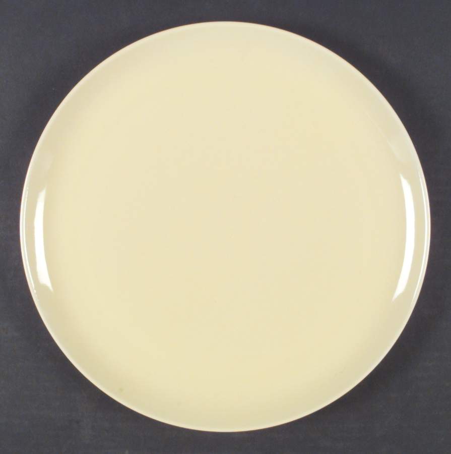 Russel Wright Lemon Yellow Dinner Plate by Oneida-1