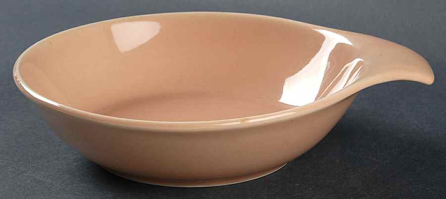 Russel Wright Coral Lugged Soup Bowl by Oneida-1