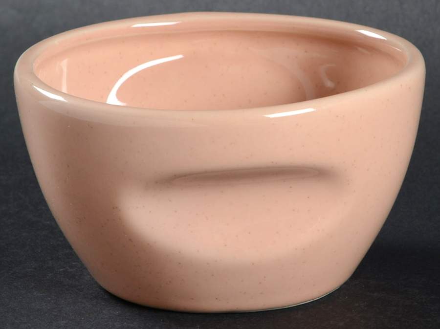 Russel Wright Coral Family Size Open Sugar Bowl by Oneida-1