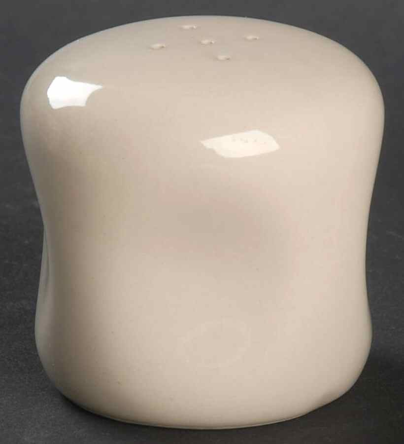 Russel Wright Linen Creme Pepper Shaker by Oneida-1