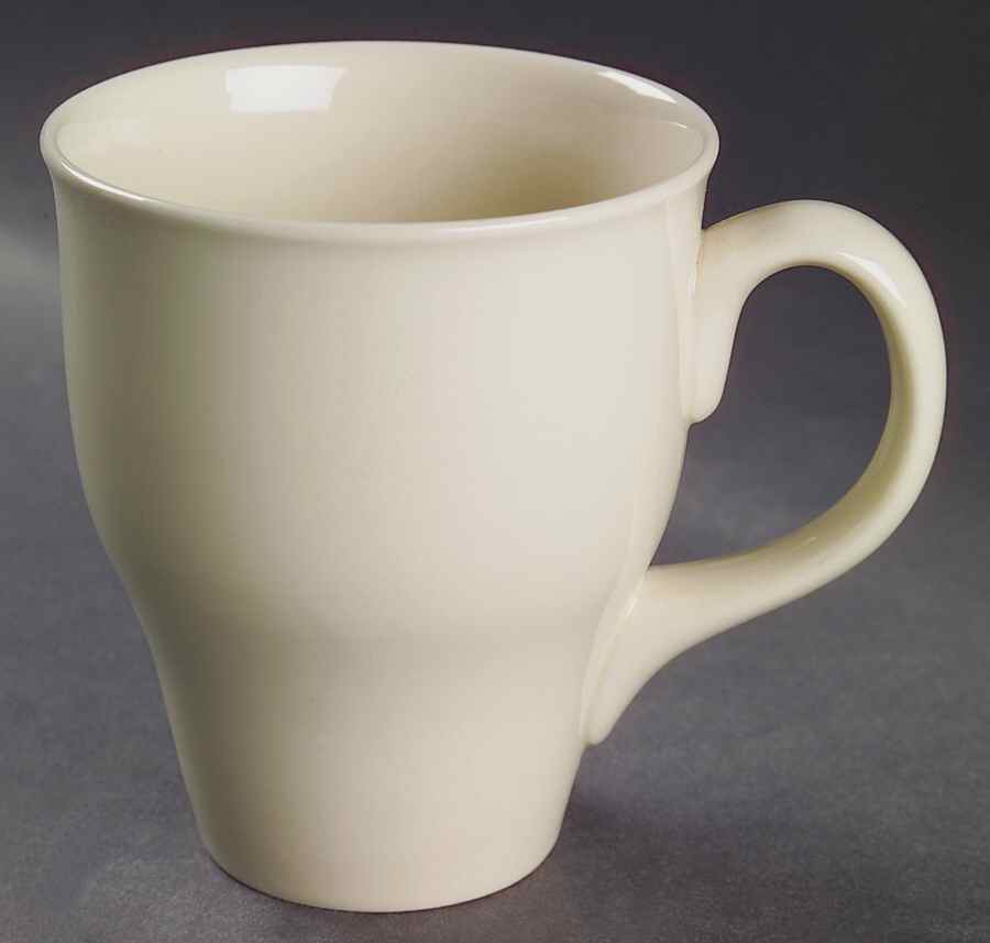 Russel Wright Linen Creme Mug by Oneida-1