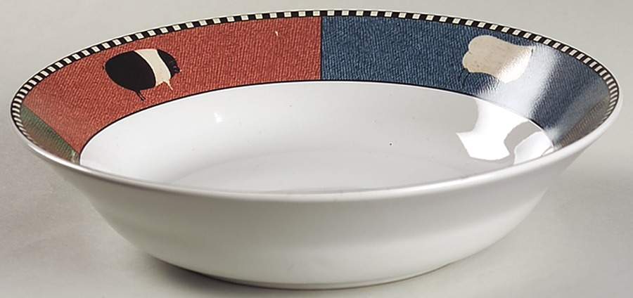 Barnyard Animals Coupe Soup Bowl by Oneida-1