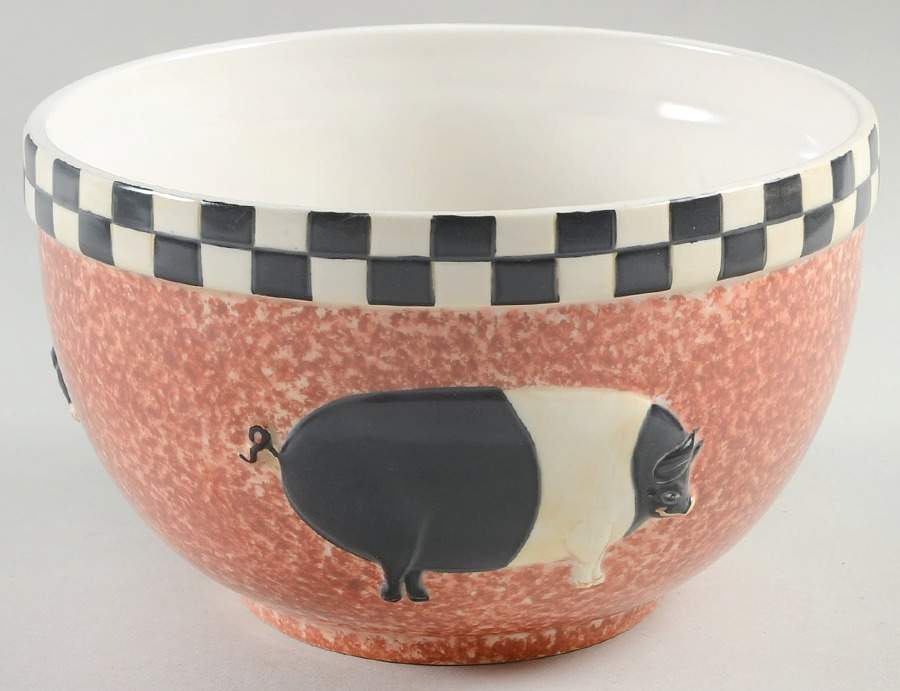 Barnyard Animals 7" Mixing Bowl by Oneida-1