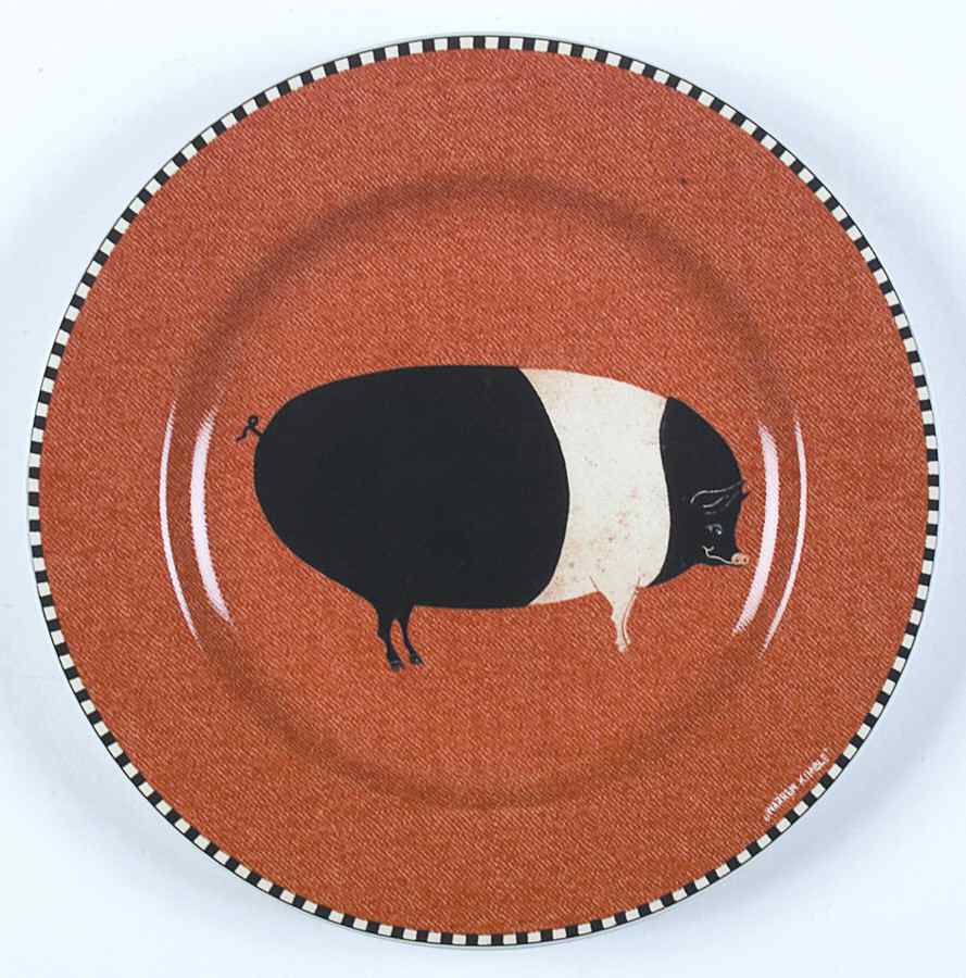 Barnyard Animals Salad Plate by Oneida-1