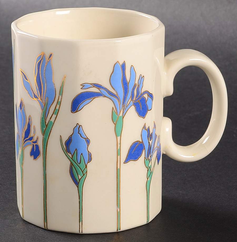 Iris Rhapsody Mug by Otagiri-1