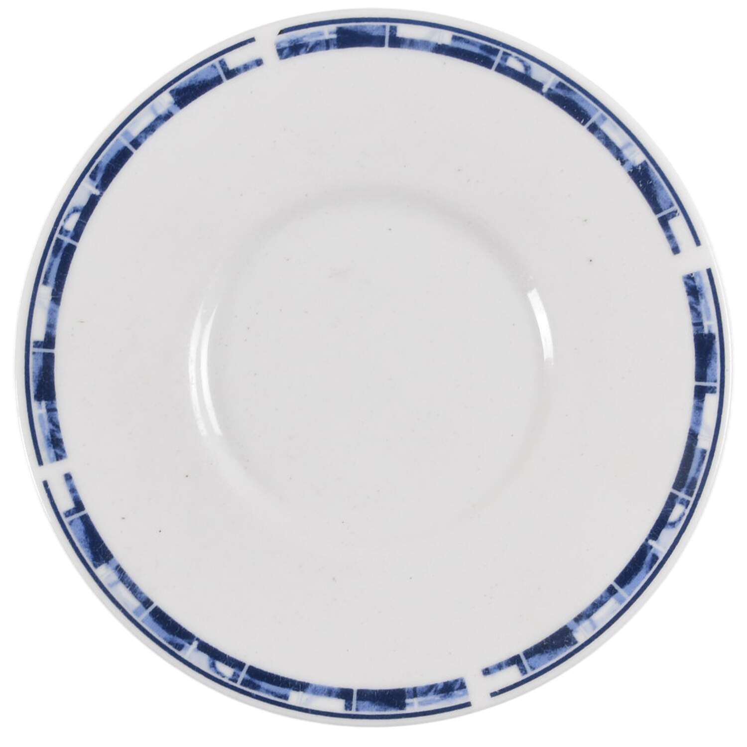Breton Blue Saucer by Oneida-1