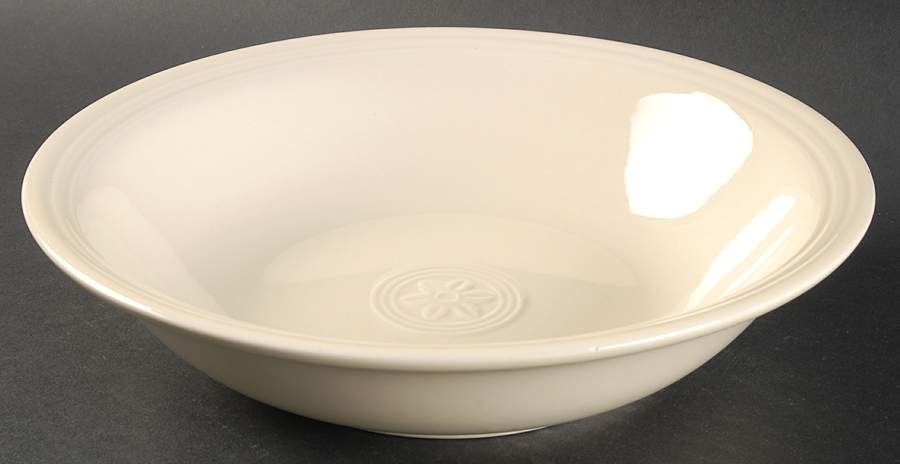 Petals Cream (Gardenia) 9" Round Vegetable Bowl by Oneida-1