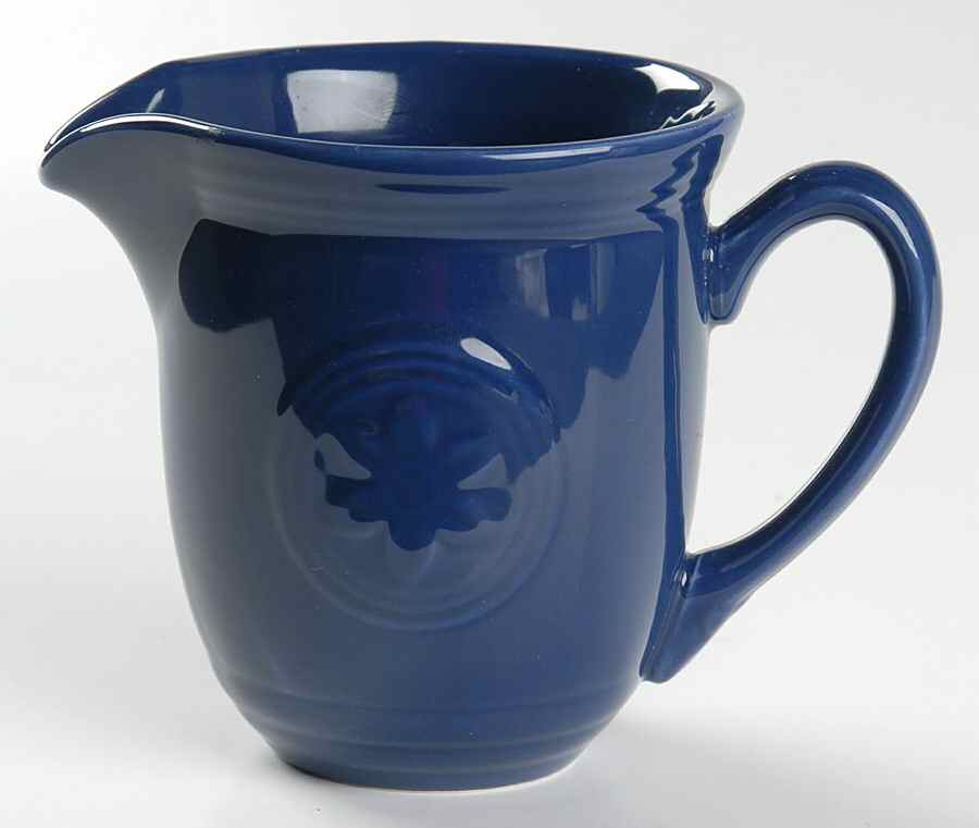 Petals Cobalt (Blue Bell) Creamer by Oneida-1