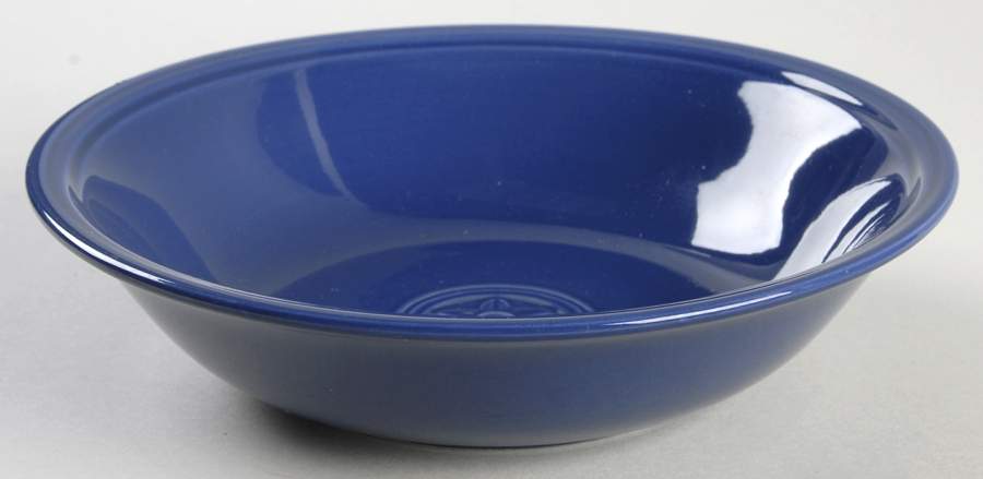 Petals Cobalt (Blue Bell) Coupe Soup Bowl by Oneida-1