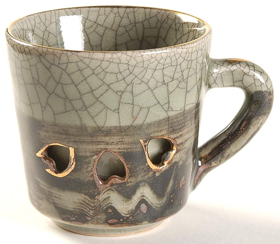 Soma Ware Flat Cup by Otagiri-1