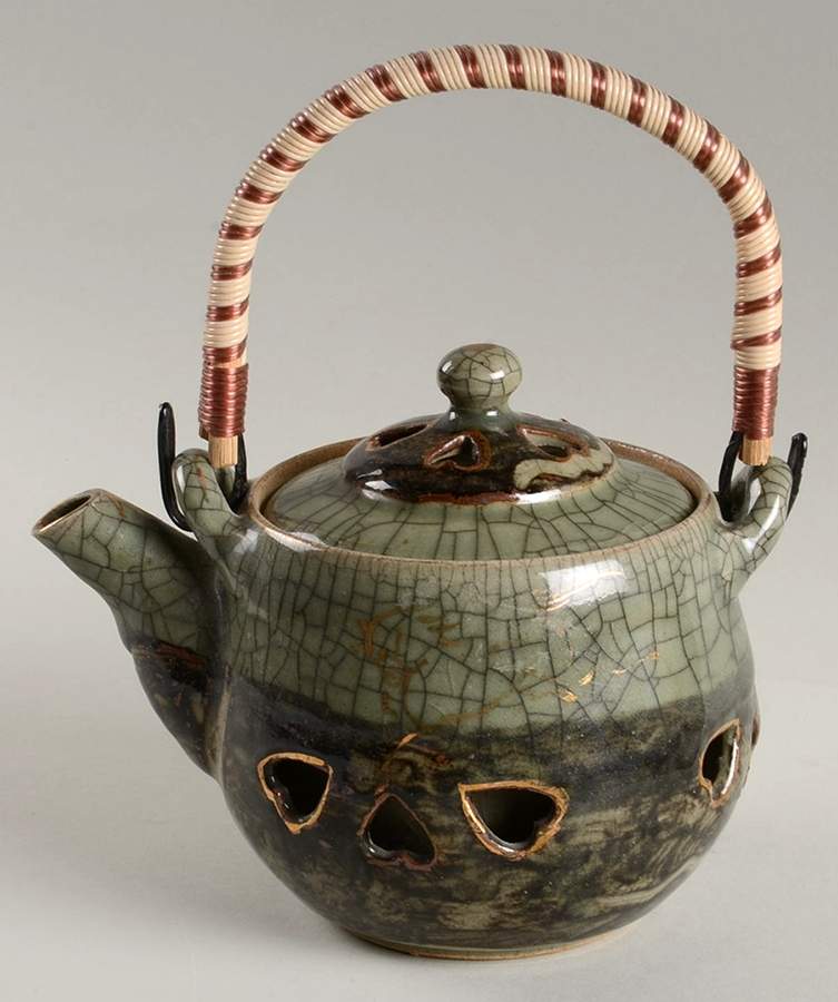 Soma Ware Teapot & Lid by Otagiri-1