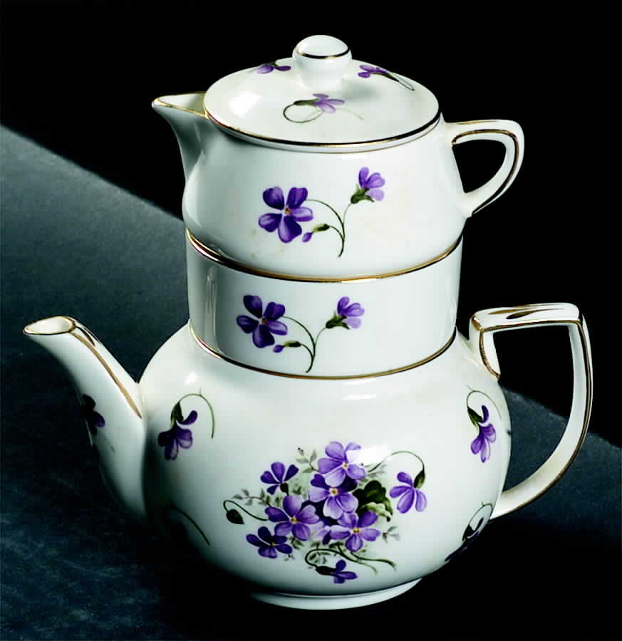 OAL1 Mini Teapot Stacking Set (Creamer, Sugar) by Oakley China Ltd-1