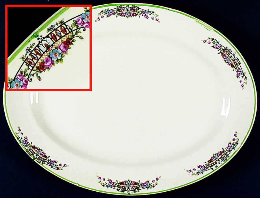 OST32 14" Oval Serving Platter by Ostrow-1