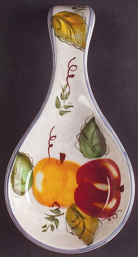 Vintage Fruit Spoon Rest/Holder (Holds 1 Spoon) by Oneida-1