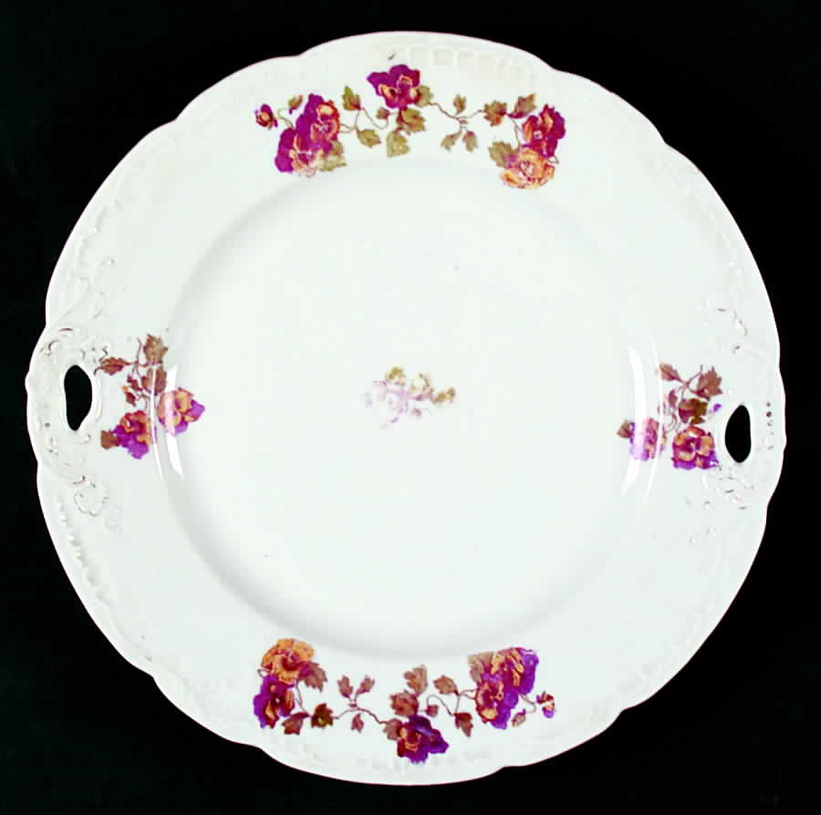 OSG110 Handled Cake Plate by Oscar & Edgar Gutherz-1