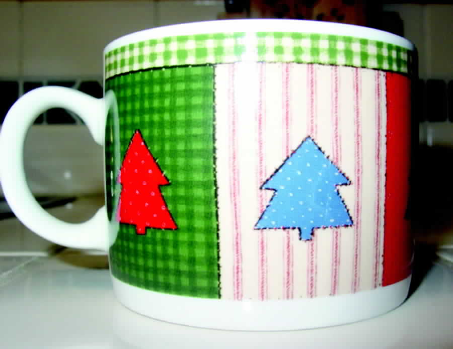 Christmas Quilt Flat Cup by Oneida-1