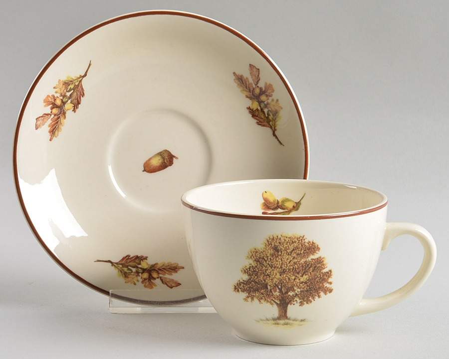 ORV2 Flat Cup & Saucer Set by Orvis-1