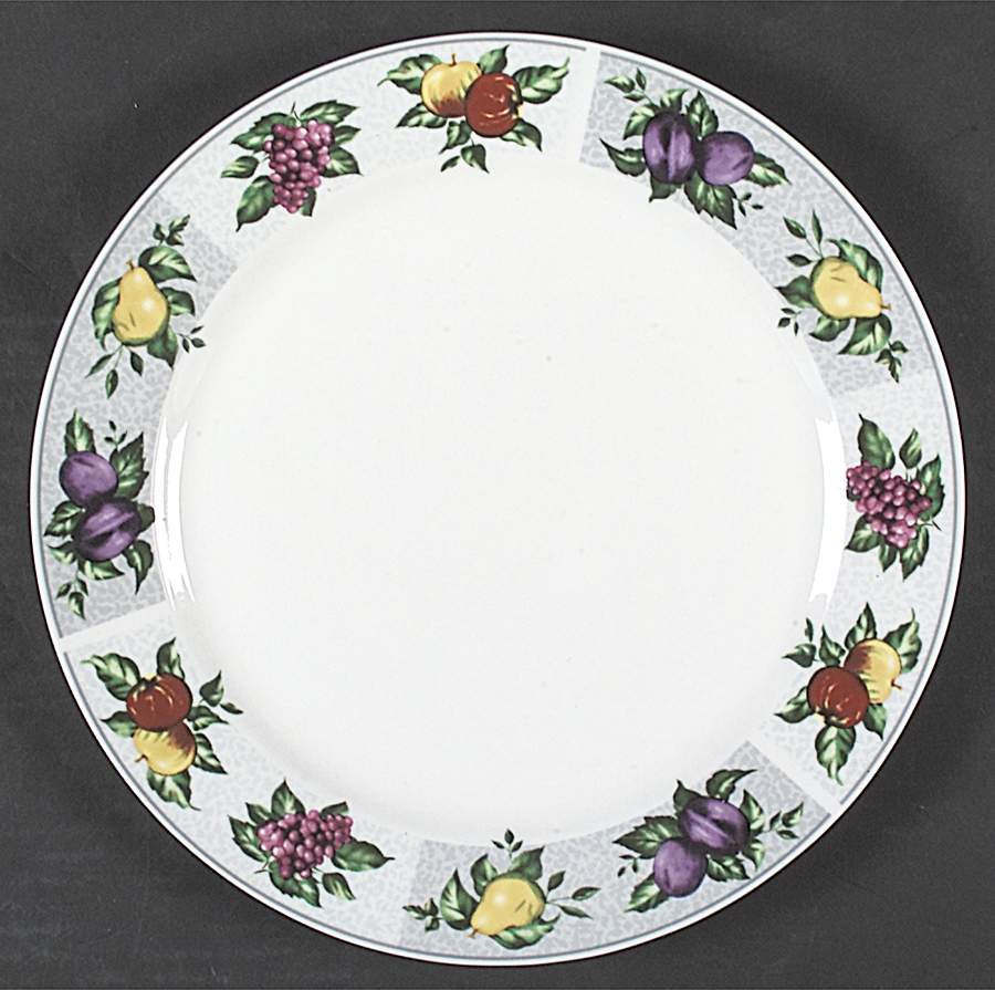 Vintage Fruit (Majesticware) Dinner Plate by Oneida-1