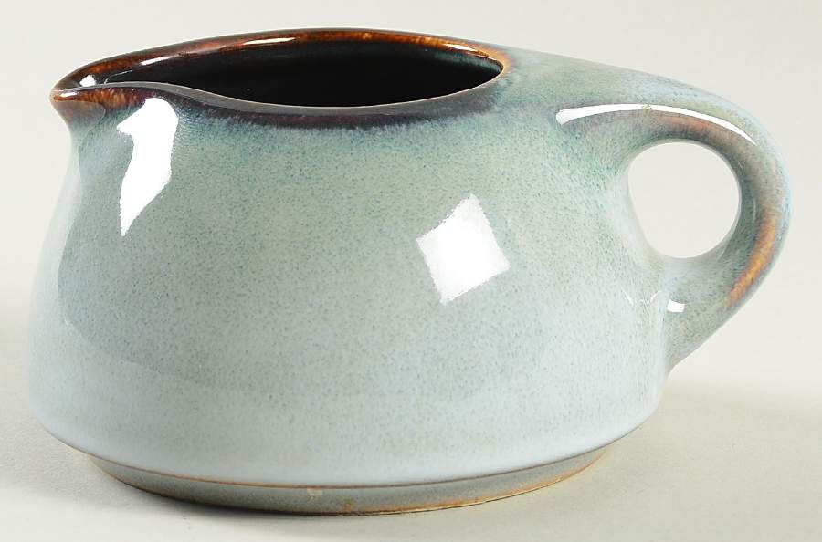 Russel Wright Sky Blue Family Size Creamer by Oneida-1