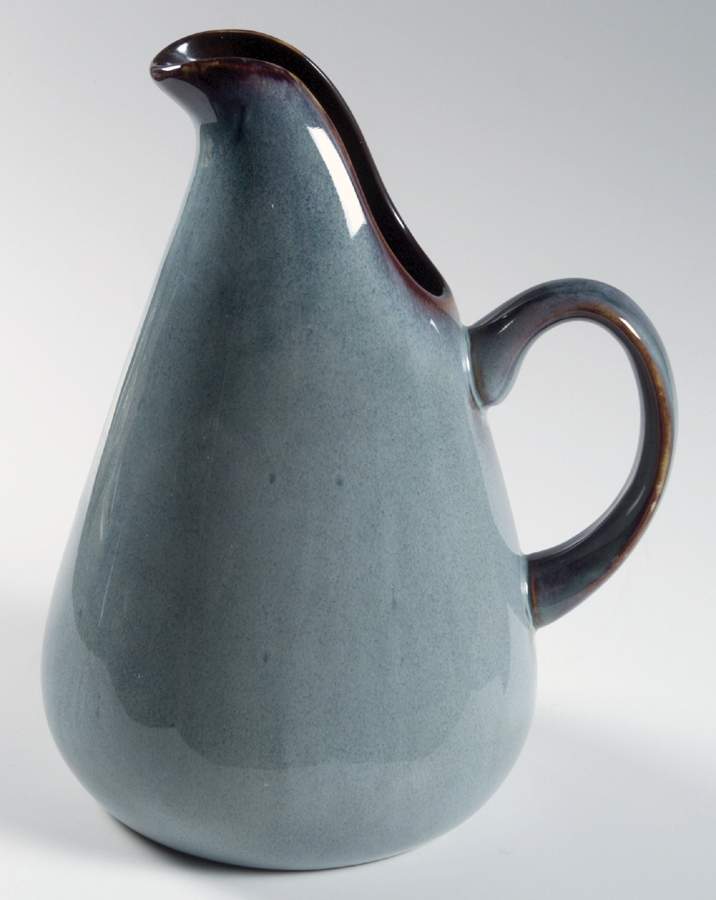 Russel Wright Sky Blue 90 Oz Pitcher by Oneida-1