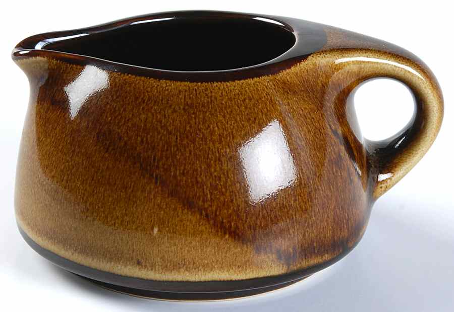 Russel Wright Chicory (Carmel) Family Size Creamer by Oneida-1