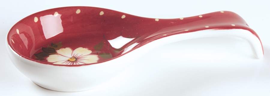 Sunset Bouquet Spoon Rest/Holder (Holds 1 Spoon) by Oneida-1