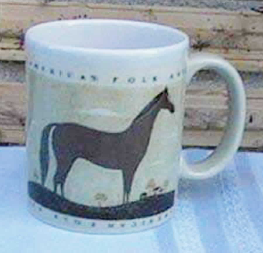 American Folk Art Mug by Otagiri-1
