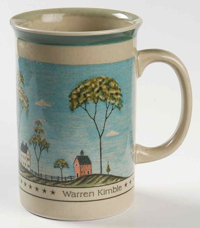 American Folk Art Mug by Otagiri-1